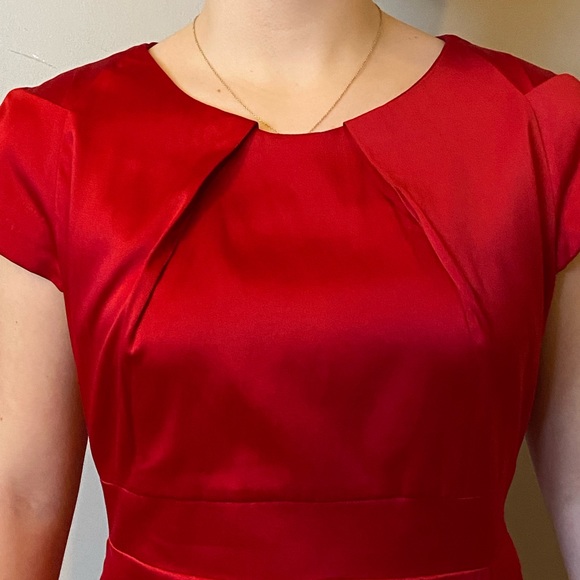 Coco & Tasha Red Cocktail Dress - Picture 2 of 8